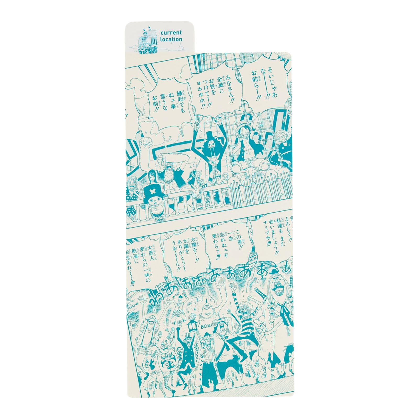 

Hobonichi Notebook ONE PIECE Underlay Memories Thriller Bark Weeks size Notebook Accessories One Piece magazine/Hobonichi