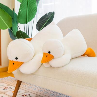 Plüschtier Ente Große Weiße Gans Wurfkissen Schlafpuppe Mädchen Stoffpuppe Geschenk