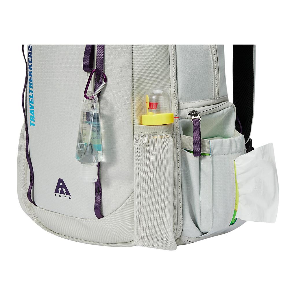 New Anta Polyester Backpack Regular Unisex Tone Gray 192536152D-1