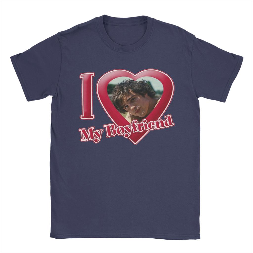 T-shirt Casual Jacob Elordi per Unisex Girocollo Puro Cotone T-shirt Ti Amo Il Mio Ragazzo Manica Corta T-shirt Top Taglie Forti