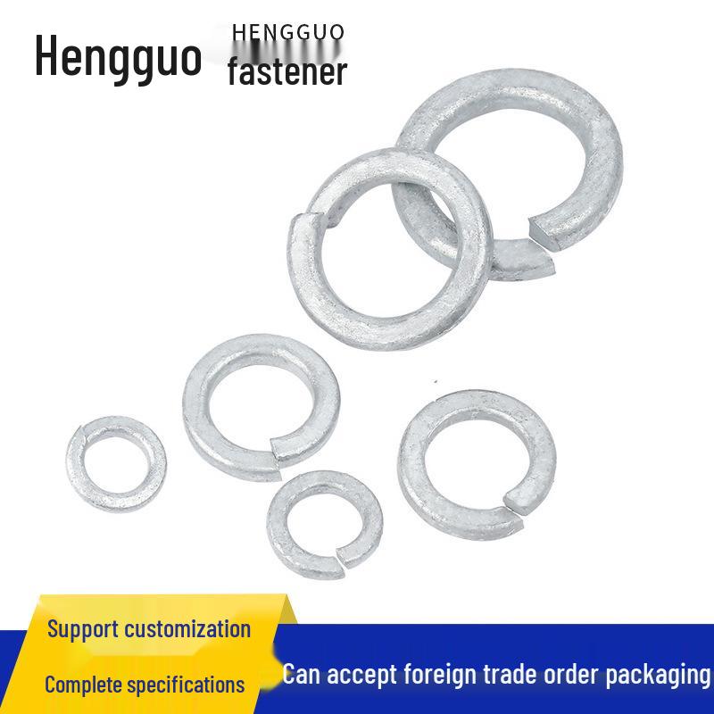Grade 8.8 Hot-Dip Galvanized Anti-Loosening Spring Washer