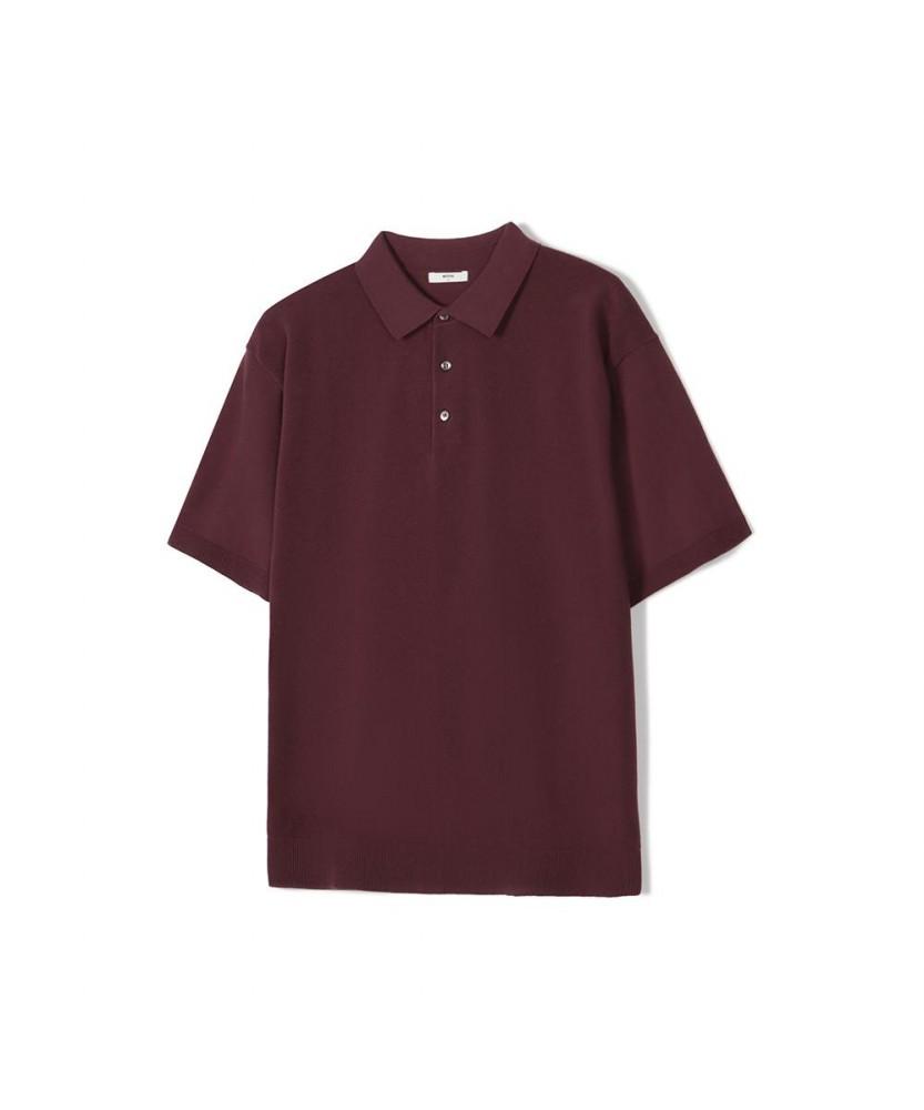 NOTIG Texture Thierry Knit Wine_Ols1Swts101Wn
