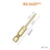 Alloy Steel Screwdriver Bit High Hardness Magnetic
