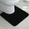 Anti-Slip Absorbent U-Shaped Bathroom Toilet Mat