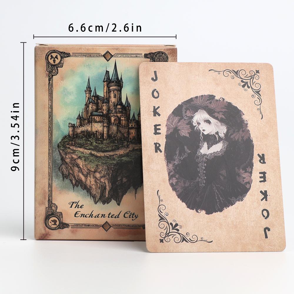 1/2 PCS, Retro Dark and Mysterious Playing Cards, Exquisite Retro Playing Cards, Poker, Game Parties, Board Games