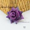 3D Printed Rose Flower Silk Headwear - Ethnic Minority Hair Accessory