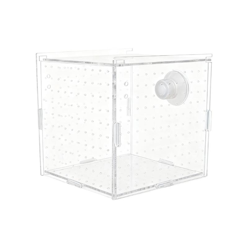 FishTank Hatchery Incubator Aquarium Small Breeding Box Clear Breeder Isolation Hatching Box