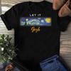 Funny Van Gogh Starry Night T-Shirt: Let It Gogh Halloween Tee