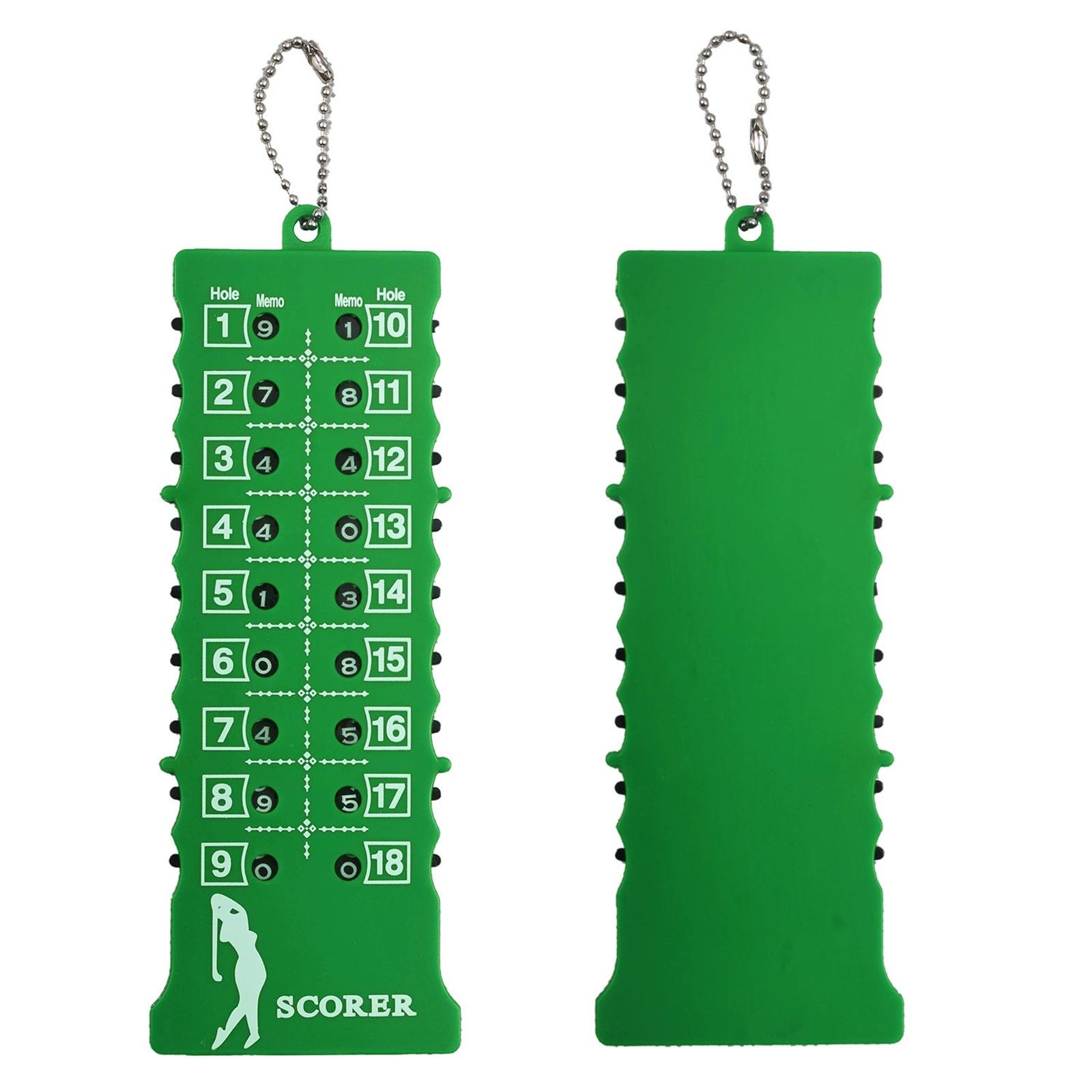 

Golf Bar 18-Hole Scoreboard, Compact and Portable Score , Convenient Golf Score for Players, Practice, and Game Rounds One Size