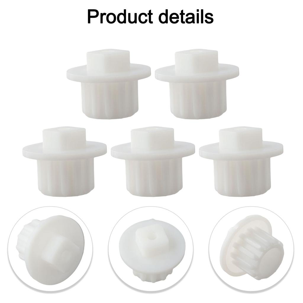 Set of 5 Electric Meat Grinder Gear and Screw Sleeve Replacement Parts for Home and Commercial Meat Mincer Machines