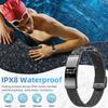 LIGE Ultra Thin 2.8mm Smart Band Milanese Strap Heart Rate Monitor Call Reminder Multi Sports Mode Smart Watch