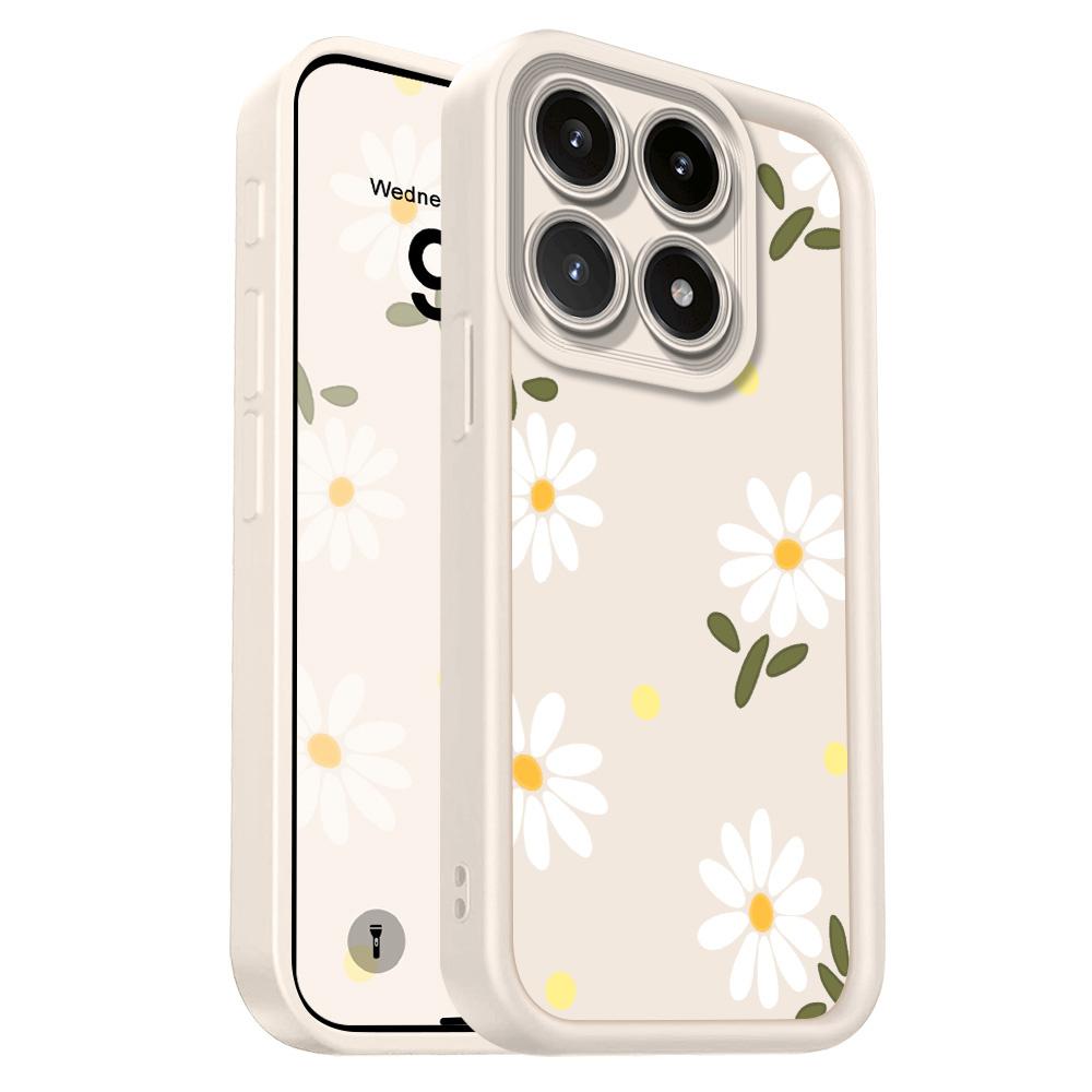 

Falling Daisies Phone Case For Xiaomi 15T 14T 13T Pro 17 15 14 13 12 Lite Ultra Pro Max 5G Staircase Soft Cover Xiaomi 17 Pro