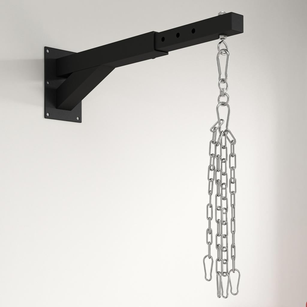 Punch Bag Wall Bracket 5 Length Adjustable Boxing Bag Bracket For Kickboxing Muay Thai Punching Training