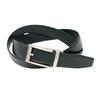 United Colors of Benetton Men's Solid Belt 2049 (BNMB2049) in Black, Free Size