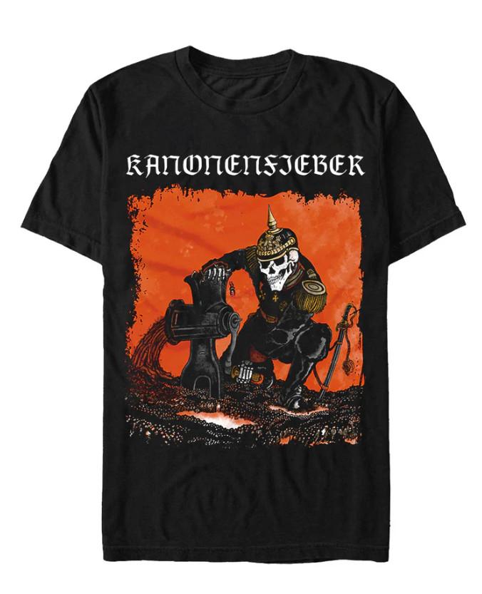 Kanonenfieber – Die Urkatastrophe – Black/Thrash Metal Tee (Merch)
