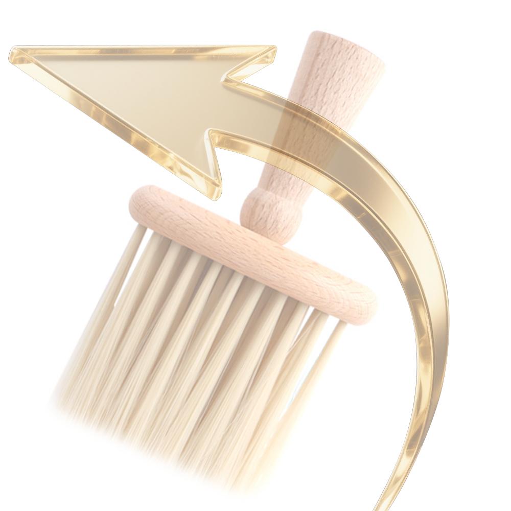 Violin Cleaning Brush Wooden Handheld Cleaner Dust Removal Bristle Brush Stringed Instrument Accessories for Guzheng Violin China Mainland