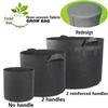 Black Non-Woven Seedling Grow Bag for Plants and Flowers