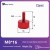 Knurled Aluminum Alloy Hand-Tightening Knob - M3M4M5M6M8 Sizes.