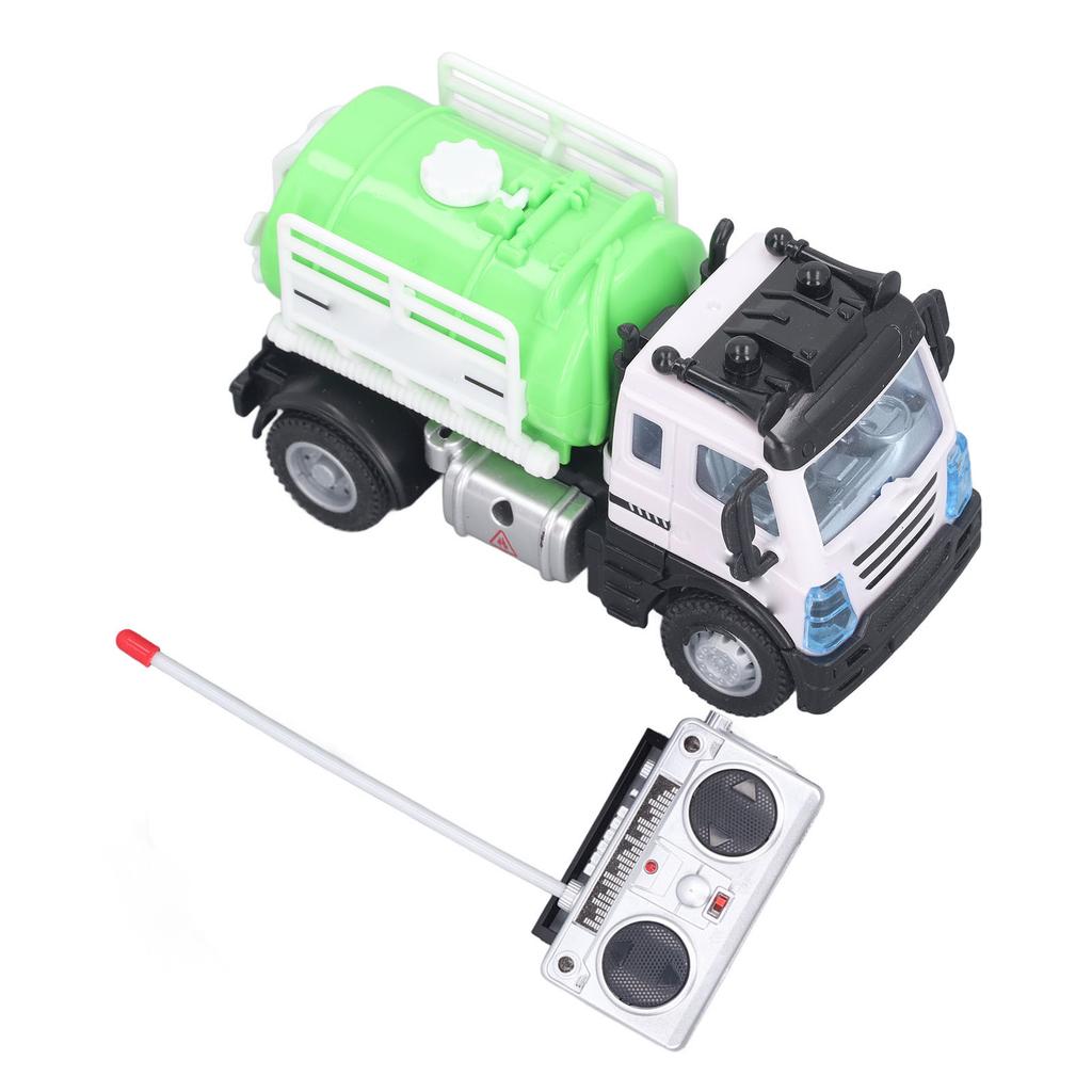 RC Watering Truck USB Charging Wireless Remote Control Sprinkler Truck Toy for Boys and Girls
