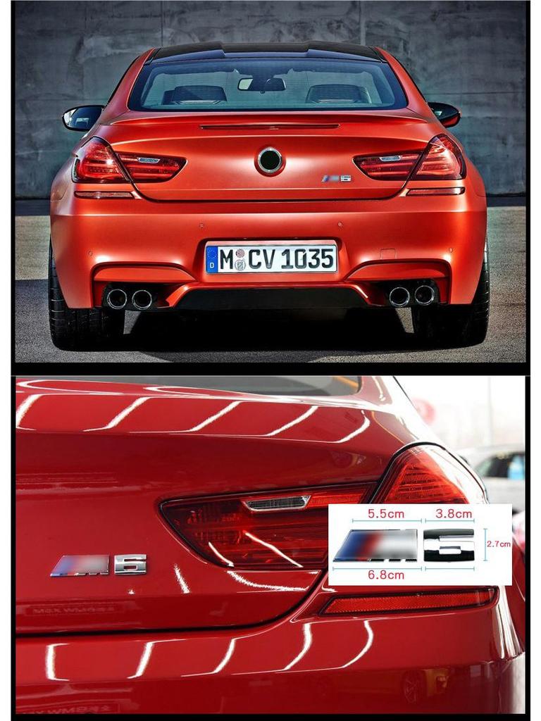 Compatible Grille & Fender Emblem for BMW 1, 3, 5 Series, X1, X2, X5, X6, M3