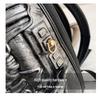 2025 Punk-Style Acrylic Backpack: European Fashion, Large Capacity, Unique Design for Women
