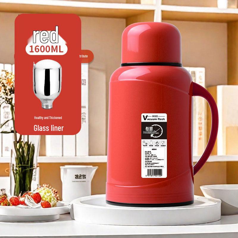 2026 Compact Insulated Thermos Flask for Home, Lightweight and Old-Fashioned Design, Perfect for Students and Hot Water Use