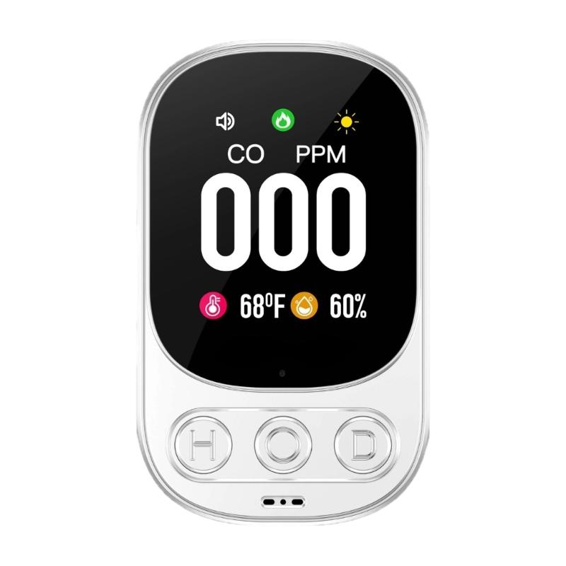 652F Fast Read Carbon Monoxide Detectors with Environmental Sensors Power Wall Unit for Household Hotel Application