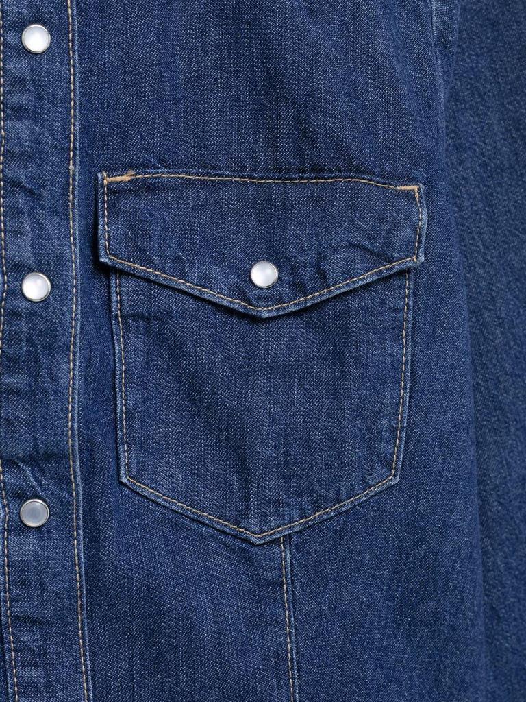 2025 Spring Women's Fashion: European & American Style Denim Shirt with Long Pants