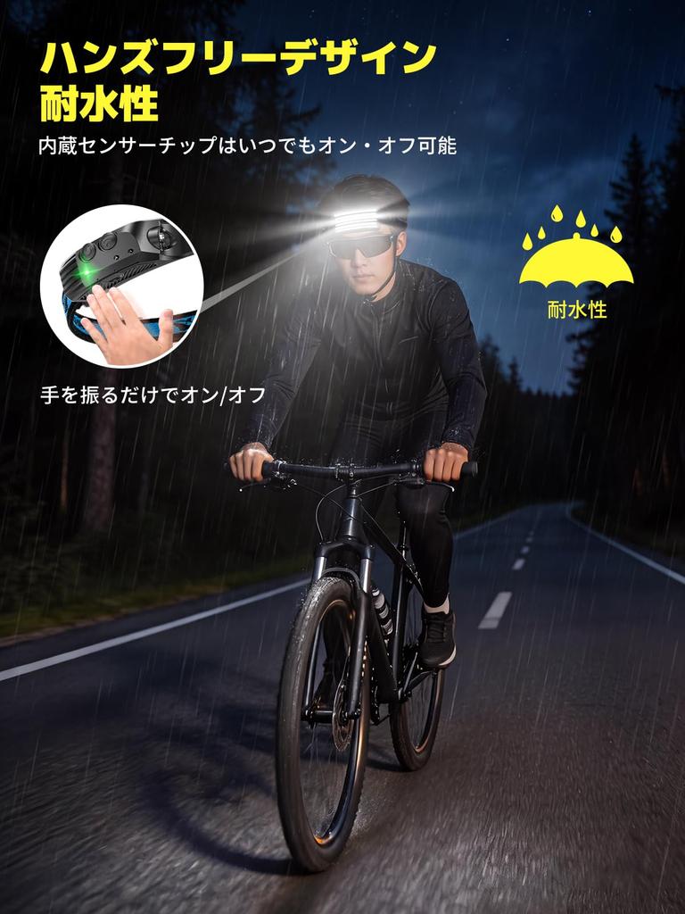 Smiling Shark Headlight Red Light Version Ideal for Rechargeable Headlight Fishing Light 6x Brighter Red Light Wide Angle Illumination USB