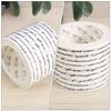 Japanese Washi Paper Vintage Washi Tape 2 Rolls Washi Tape Stickers Handwritten English Decorative Tapes Scrapbook Sticker