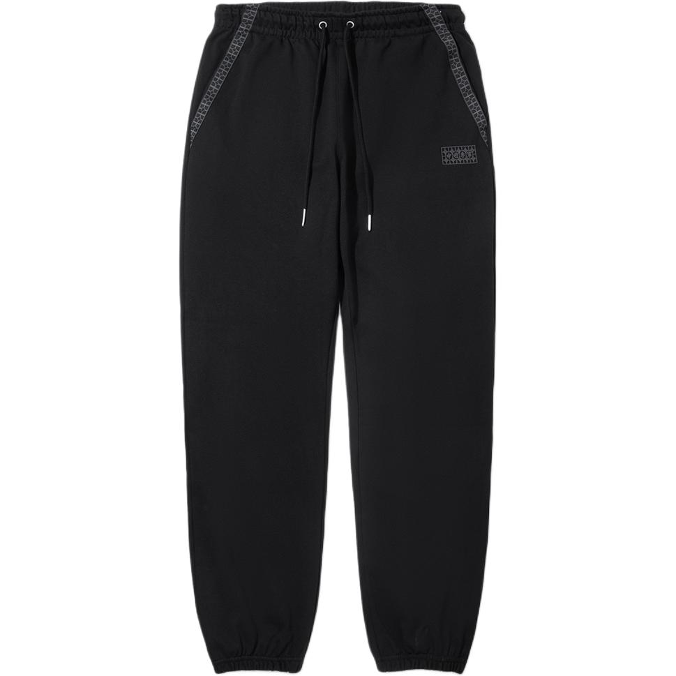 

Li Ning Брюки мужские AKLVC45-3 со средней посадкой, свободные, удобные, простые, универсальные, с принтом, модные, повседневные S