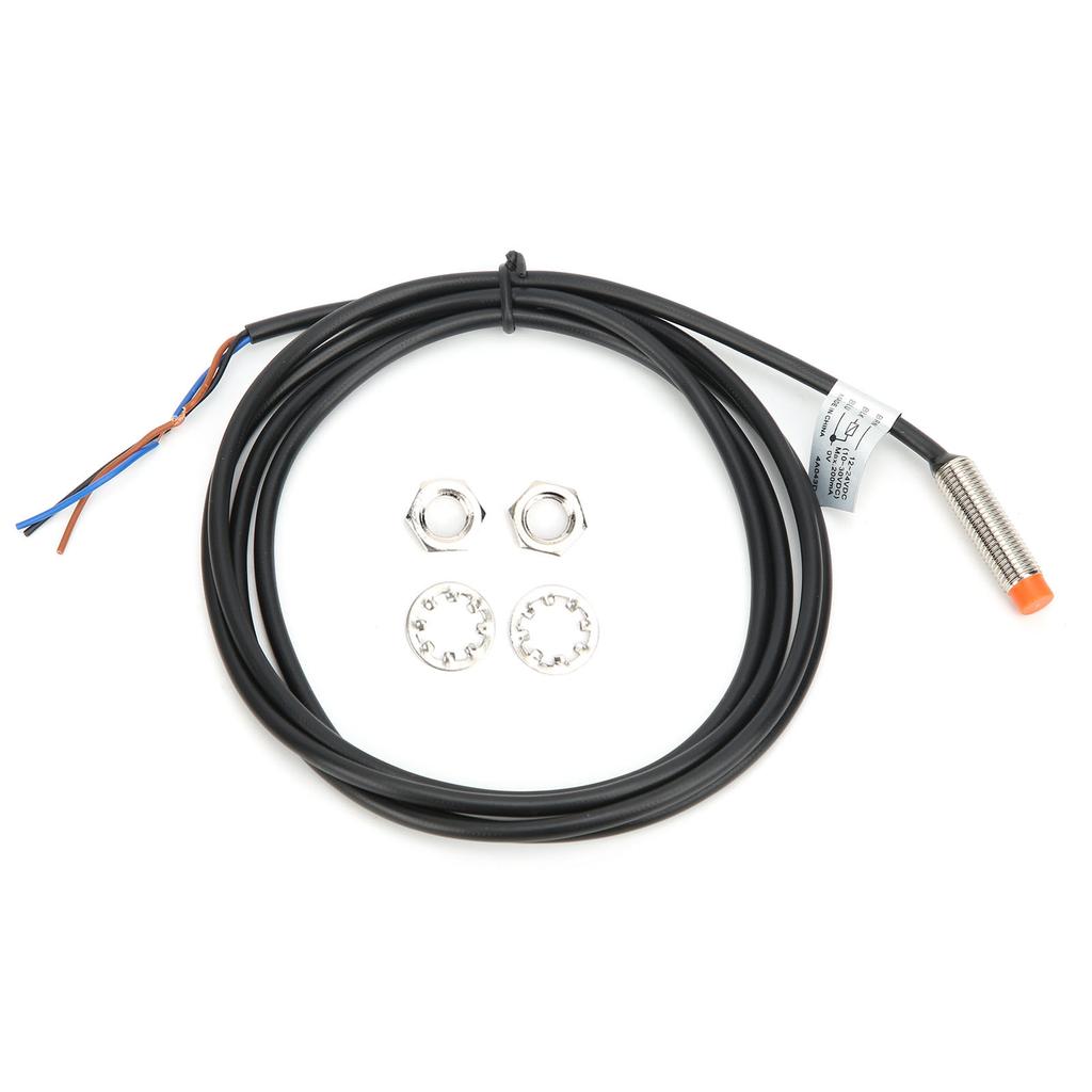 BERM-Näherungsschalter, nicht eingebettet 3?Kabel PNP NO Wasserdichter Sensor DC12?24 V PR08?2DP