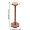 Solid Wood Jewelry Organizer Pendant Bracelets Jewelry Storage Rack  Vertical