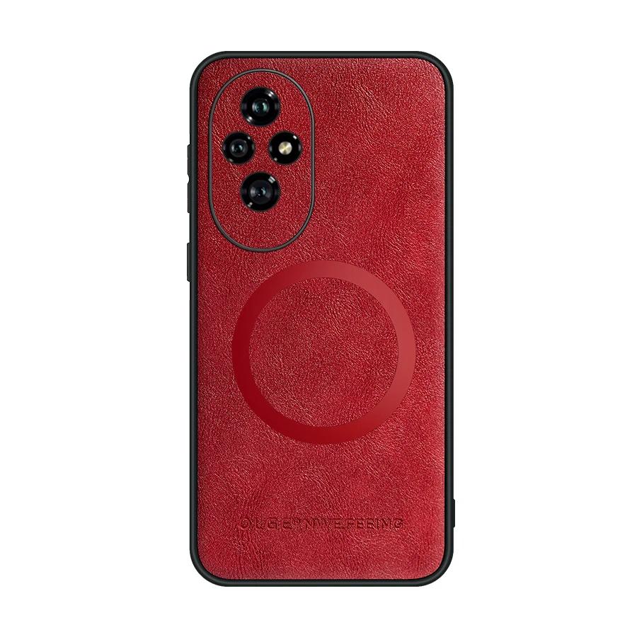 Magnetic Phone Case for Honor Magic 7 6 5 Pro Fuax Leather Cover for Honor 300 200 90 Lite 100 80 70 Pro Leather Protection Case