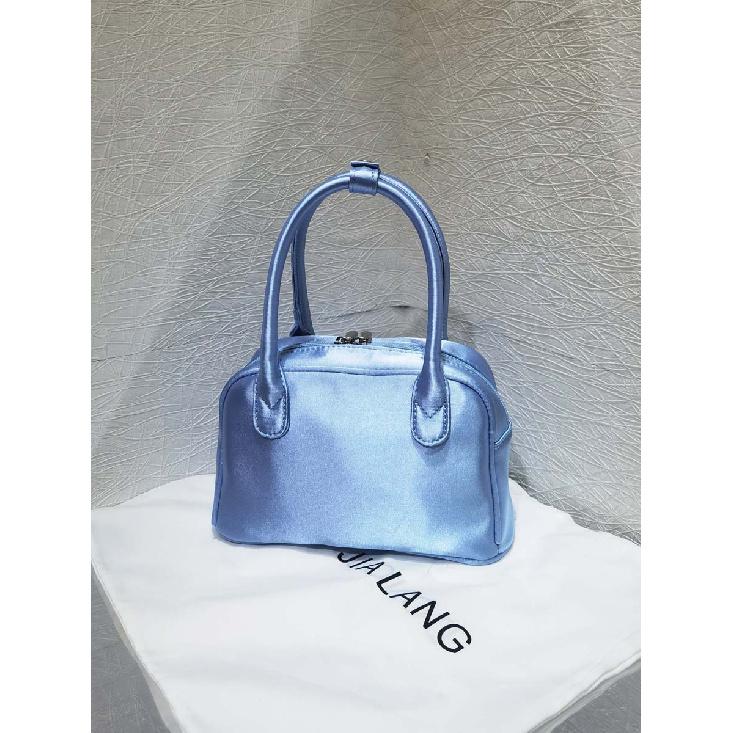 Niche Design Bowling Bag High-End Large Capacity Commuter Small Square Bag Boston Fashion Versatile Handbag for Women
