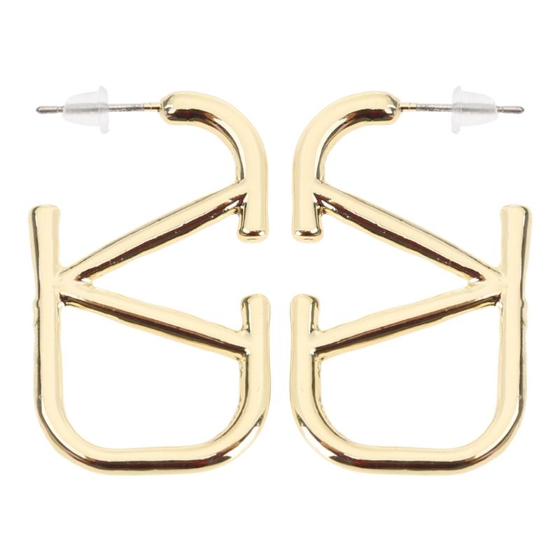

Minimalist Geometric Gold Lightweight Letters Earrings Highlight V Shaped Earrings for Women Aesthetic Ear Jewelry