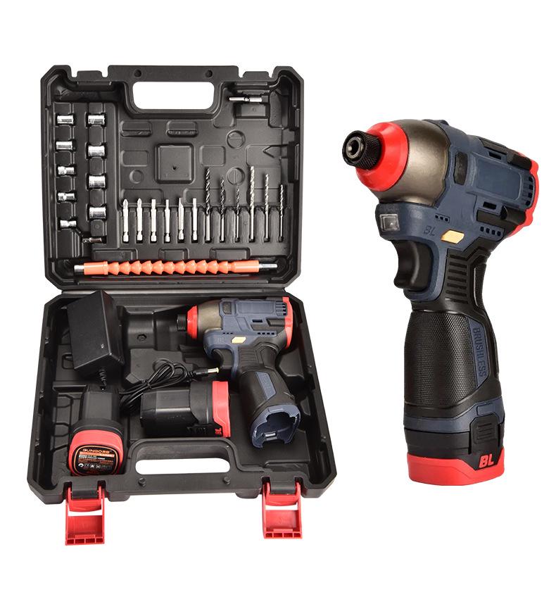 16.8V Brushless Lithium Battery High-Power Rechargeable Electric Screwdriver