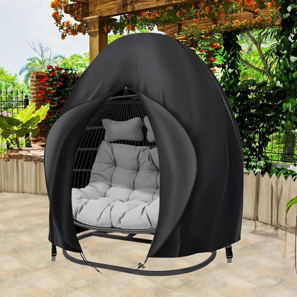 Patio Hanging Egg Chair Cover Waterproof 210D Oxford Cloth Seat Swing Egg Chair Covers Garden Dust Protector Chair Cover