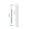 Stainless Steel Double-Headed Nail Pusher Cuticle Remover Exfoliation Prep Tool Clean Dead Skin Circle Bevel Shovel Manicure Pen