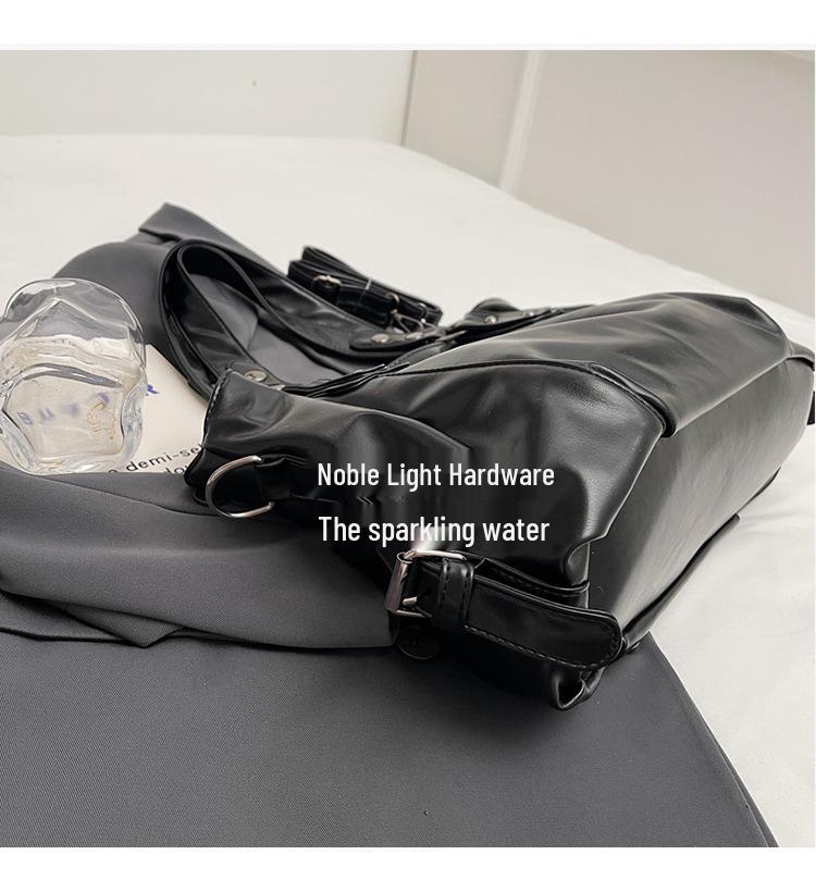 European & American Retro Women's High-End Casual Shoulder Tote - Fashionable, Versatile, Commuting Crossbody Bag