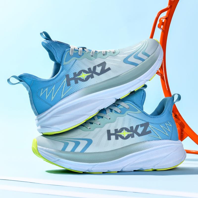 Men Sneakers Mesh Running Footwear Off-road Shoes Outdoor Sport Breathable Trainer Race Luxury Shoes Cushioning Couple Non-Slip Fashion