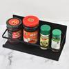 Refrigerator Magnetic Storage Rack Non Perforated Multi-purpose Iron Hanging Rack Kitchen Seasoning Sorting Storage Organization