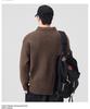 Mu Yuan Unisex American Cleanfit Polo Collar Sweater - Casual, Loose, Versatile Knitwear for Men