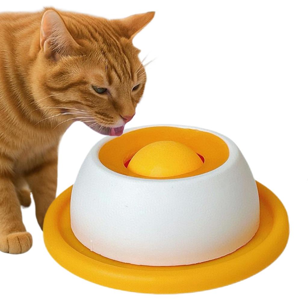 Pet Lick Mat Yogurt Licking Plate Slow Feeder for Dogs & Cats - Interactive Snack Bowl, Promotes Dental Health, Pet Licking Mat