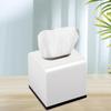 Napkin Case Durable Construction Large Capacity Solid Color Paper Box Easy To Fill Decorative Cube Tissue Holder Dispenser