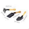 Mini Garden Tools Small Gardening Kit Accessories Plant Shovels Rake Spade Toys Set for Flower
