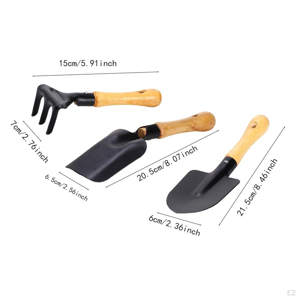 Mini Garden Tools Small Gardening Kit Accessories Plant Shovels Rake Spade Toys Set for Flower