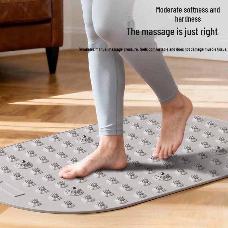 Mling Silicone Acupressure Foot Massage & Yoga Mat
