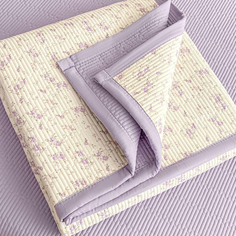 Doppellagiges Garn Gewaschene Baumwolle Bettdecke Beidseitig verwendbare Tatami-Matratze Baumwoll-Bettlaken Matratze