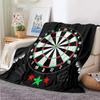 Darts Pattern Flannel Throw Blanket Blank Soft Warm Series and Ice Fire Darts Fashion Flannel Warm Sofa Bed Camping Kids Gifts